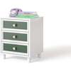 Savannah Honeycomb Pull Nightstand, Fern - Nightstands - 1 - thumbnail