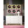 Cabana Doublewide 6-Drawer Ring Pull Dresser, White Maple - Dressers - 2