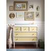 Savannah 5-Drawer Honeycomb Pull Dresser, Heavy White And Cerused Oak - Dressers - 2
