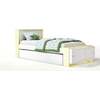 Austin Low Footboard Bed And Trundle, Sunshine - Beds - 1 - thumbnail