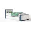 Austin Low Footboard Bed And Trundle, Midnight - Beds - 1 - thumbnail