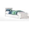 Austin Low Footboard Bed And Trundle, White Maple - Beds - 1 - thumbnail