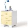 Austin Block Pull Nightstand, Sunshine - Nightstands - 1 - thumbnail