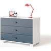 Austin 3-Drawer Block Pull Dresser, Midnight - Dressers - 1 - thumbnail