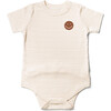 Viscose from Bamboo Organic Cotton S/S Bodysuit, Happy Stripe - Onesies - 1 - thumbnail