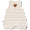 Viscose from Bamboo Organic Cotton Sleeveless Romper, Happy Stripe - Rompers - 2