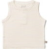 Viscose from Bamboo Organic Cotton Toddler Tank Top, Happy Stripe - Shirts - 2