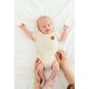 Viscose from Bamboo Organic Cotton S/S Bodysuit, Happy Stripe - Onesies - 2