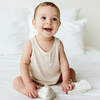Viscose from Bamboo Organic Cotton Sleeveless Romper, Happy Stripe - Rompers - 5