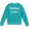 Summer Lovin' Full Sleeve Pullover, Pool - Sweatshirts - 1 - thumbnail