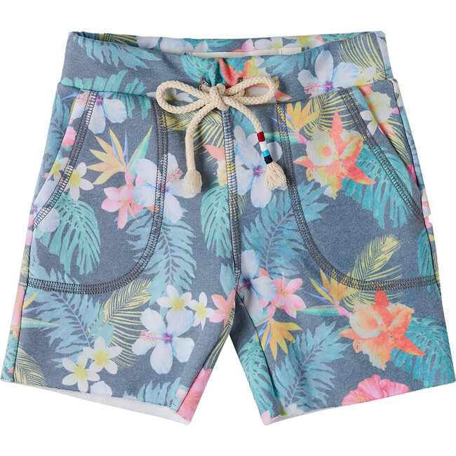 Rio Floral Rope Short, Blue