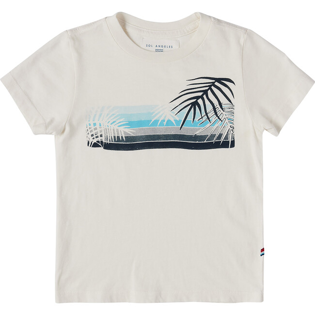 Palma Crew Neck T-Shirt, White