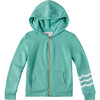 Coastal Waves Full Sleeve Zip Hoodie, Pool - Sweatshirts - 1 - thumbnail