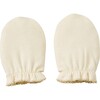 Organic Mittens, Ivory - Gloves - 2 - thumbnail