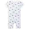 Henley Romper, Air Transportation on White - Rompers - 1 - thumbnail