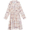 Sienna Kids Dress, Peacock Print - Dresses - 1 - thumbnail