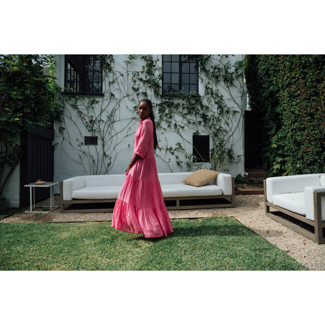 Women's Sienna Maxi Dress,  Summer Forest Print - Dresses - 2