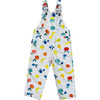 Straight Neckline Print Long Overalls, Tutti-Frutti - Overalls - 1 - thumbnail