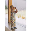 Straight Neckline Print Long Overalls, Tutti-Frutti - Overalls - 5