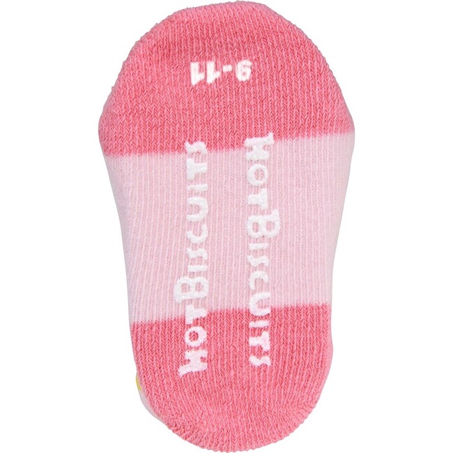 Pink Polka Baby Socks Gift Set, Pink - Socks - 3