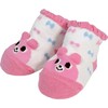 Pink Polka Baby Socks Gift Set, Pink - Socks - 6