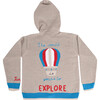 Embroidered Sweater "Balloon" Grey - Sweaters - 1 - thumbnail
