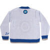Embroidered Sweater "Amoulet" Light Blue - Sweaters - 2