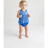 Joshua V-Neck Tank Top Peplum And Bloomer Set, Dark Blue - Mixed Apparel Set - 7