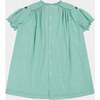 Moringa Gingham Dress, Green - Dresses - 2