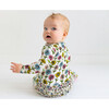 Maya Lynn Footie Ruffled Zippered One-Piece, Beige - Footie Pajamas - 8