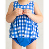 Joshua V-Neck Tank Top Peplum And Bloomer Set, Dark Blue - Mixed Apparel Set - 9