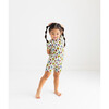 Maya Lynn Basic Short Sleeve And Short Length Pajama, Beige - Pajamas - 4