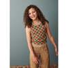 Erodium Button Fly Stripe Trouser, Mustard - Pants - 2