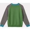 Poa Crew Neck Jumper, Apple Green - Sweaters - 2