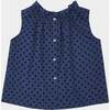 Alberta Seersucker Polka Dot Set, Black - Mixed Apparel Set - 2