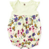 Print Mix Baby Flutter Romper, Monarchs And The Cosmos - Rompers - 1 - thumbnail