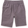 Playwear Knee Length Shorts, Thunder - Shorts - 1 - thumbnail