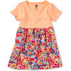 Print Mix Empire Baby Dress, Flores Silvestres And Chalk - Dresses - 1 - thumbnail