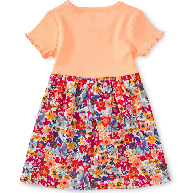 Print Mix Empire Baby Dress, Flores Silvestres And Chalk - Dresses - 3