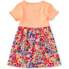 Print Mix Empire Baby Dress, Flores Silvestres And Chalk - Dresses - 3 - thumbnail