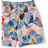 Paperbag High-Waist Shorts, Okinawa Tropical Floral - Shorts - 2 - thumbnail