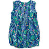 Peek-a-Boo Back Baby Romper, Flora De Vida - Rompers - 2