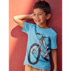 Mountain Bike Short Sleeve Graphic Tee, Seashore - Tees - 2