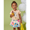 Panda Cone Baby Graphic Tee, Salmon - Tees - 4