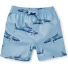 Mid-Length Swim Trunks, Whale Sharks - Swim Trunks - 1 - thumbnail