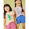 Pom-Pom Drawstring Gym Shorts, Carousel Pink - Shorts - 5