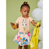 Panda Cone Baby Graphic Tee, Salmon - Tees - 5