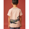 Mosaic Iguana Short Sleeve Graphic Tee, Cameo Pink - Tees - 3