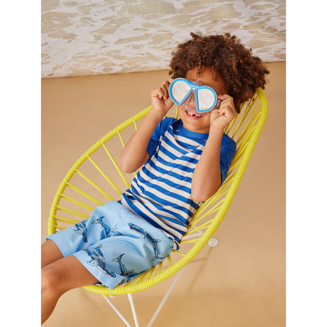 Mid-Length Swim Trunks, Whale Sharks - Swim Trunks - 3