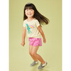 Pom-Pom Drawstring Gym Shorts, Carousel Pink - Shorts - 6
